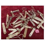 Lot of Vintage Can Openers