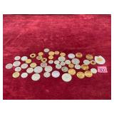 Lot of Vintage Coins and Tokens