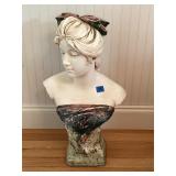 Ceramic lady bust
