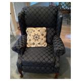 Upholstered Blue chair