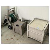 3 Hose spools/organizers