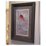 Framed Cardinal Print