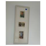 Pair of framed artwork/prints