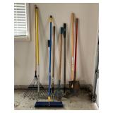 Lot of Long Handled Tools