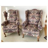 Pair of upholstered chairs
