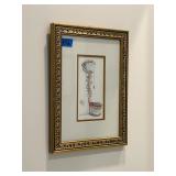 Pair of framed artwork/prints