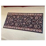 Hallway carpet runner & small rug