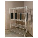Wire utility shelf