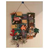 3-D fishing themed artwork