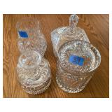 Lot of Waterford & other crystal glassware