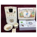 Peter Rabbit/Bunnykins Dishes
