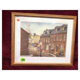 Print of Old Town Lancaster