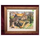 Water Color Like Artwork