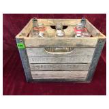 Vintage Wooden Milk Crate