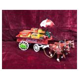 Cast Iron Coca-Cola Wagon