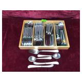 Lot of Pewter Flatware