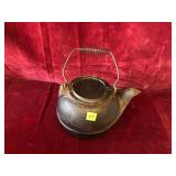 Antique Cast Iron Kettle