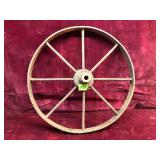Antique WheelBarrow Wheel