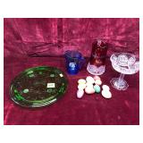 Lot of Glass Items