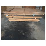 Lot of Formica coated particle board