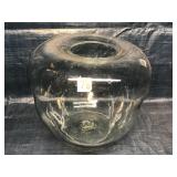 Large Vintage Hand Blown Glass Vase