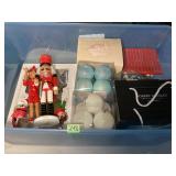 Nutcracker & other Christmas decorations