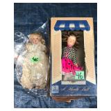 Pair of vintage dolls