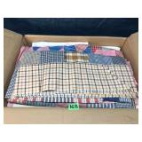Lot of Vintage Quilted Fabric