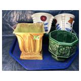 Lot of pottery Art planters