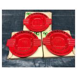 3 Ale Gibbons Beer Ashtrays