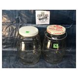 Pair of Vintage Candy Store Jars