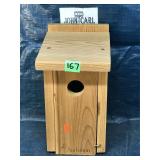 Wooden birdhouse