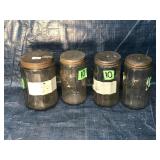 Lot of Antique Glass Jars