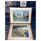 3 Framed Signed Prints/Artwork