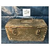 Old Wooden Toolbox