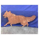 Metal Dog Silhouette