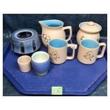 7 pc Pigeon Forge Pottery Set