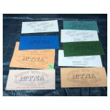 Lot of Insurance Ink Blotter Cards