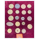 Various Vintage Tokens and more