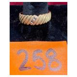 10K Gold Ring, Size 10