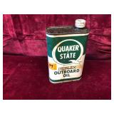 Vintage Oil Can, Quaker State