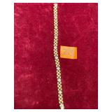 14K Gold Chain Link Italian Bracelet