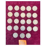 COIN:  1907 Indian Head One Cent, 23 ea