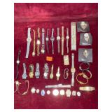 Various Wrist Watches and More.  Timex, Bulova...