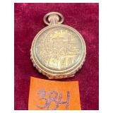 American Waltham Pocket Watch, 10K Gold Filled