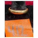 Ring, Gold, Most likely 14 K, not showing what...