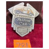 Vintage Chicago, Yellow Cab Badge