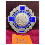 Sterling Silver, State Detective Badge