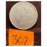 COIN:  1885 Morgan Silver Dollar