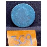 COIN:  1800 Draped Bust Large Cent